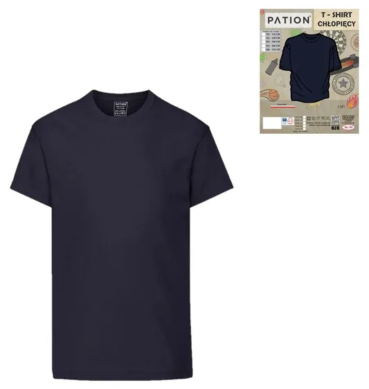 RAJ-POL T-SHIRT CHŁOPIĘCY PATION GRANAT 732210, 732166, 732111, 732067, 732012