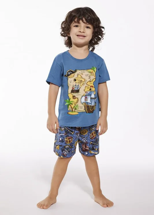 CORNETTE PIŻAMA BOY KIDS 789/112 PIRATES K.REKAW