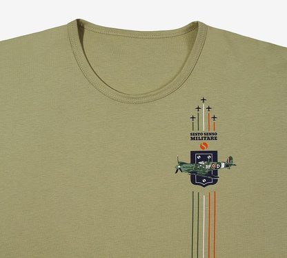 SESTO-SENSO PIŻAMA MĘSKA SHORT MILITARY 7538