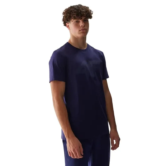 4F T-SHIRT MĘSKI M1155 GRANATOWY 747313, 747283, 747238