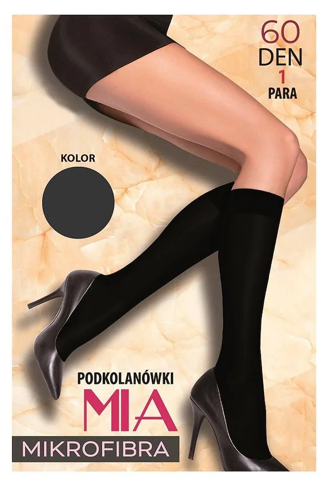 PODKOLANÓWKI PATION MIKROFIBRA 60 DEN GRAFIT 742479