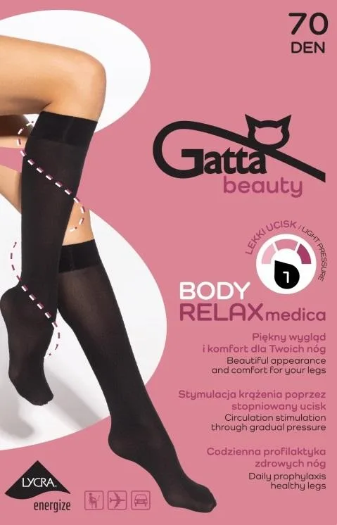 GATTA PODKOLANÓWKI RELAXMEDICA 70 DEN 0GB.09Z S/S 2025