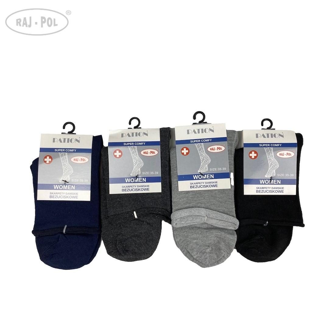 RAJ-POL SKARPETY DAMSKIE BEZUCISKOWE PATION 39-42 RP746552