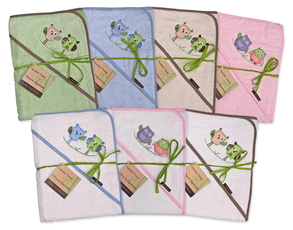 DUETBABY OKRYCIE KĄPIELOWE BAMBOO HAFT FROTE