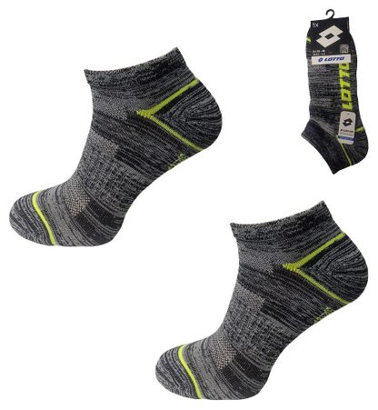 STOPKA MĘSKA LOTTO IRON_M-ASSRT BLACK 1 1-PAK 302133, 474816
