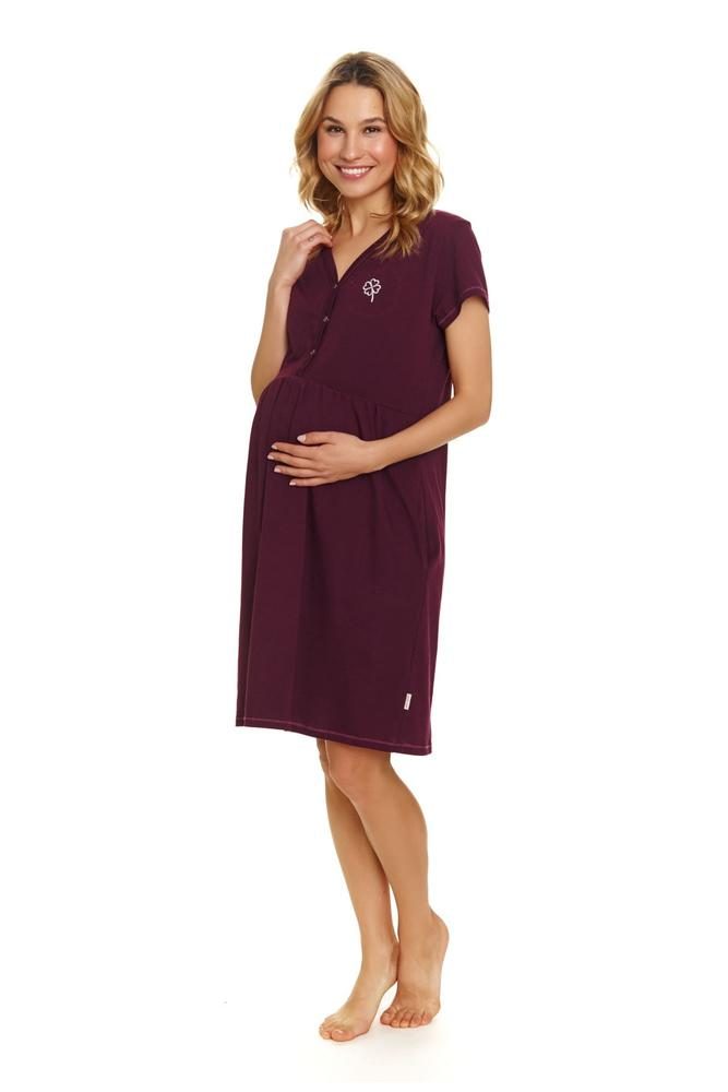 DOCTOR-NAP KOSZULA DAMSKA TCB.5336 BURGUNDY WL26