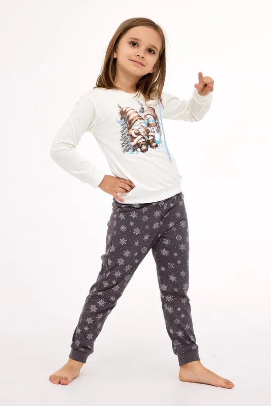 CORNETTE PIŻAMA GIRL KIDS DR 977/190 FRIENDS