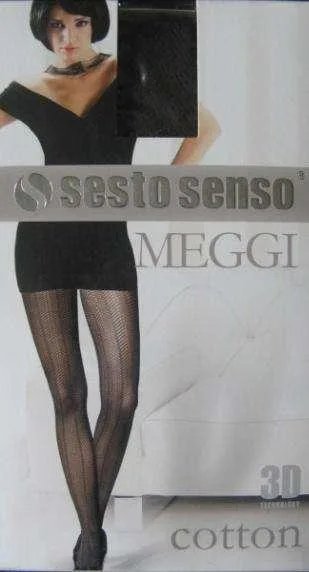 SESTO-SENSO RAJSTOPY DAMSKIE AŻUROWE, MEGGI
