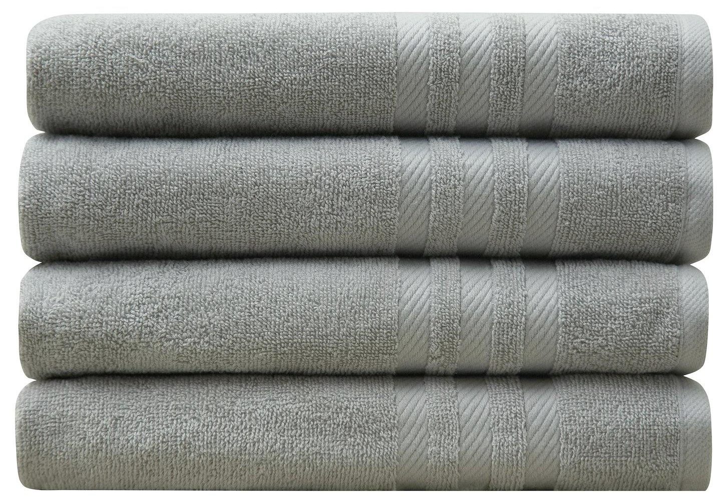 RAJ-POL RĘCZNIK BAWEŁNIANY JASNY SZARY 500GSM 749348, 749331