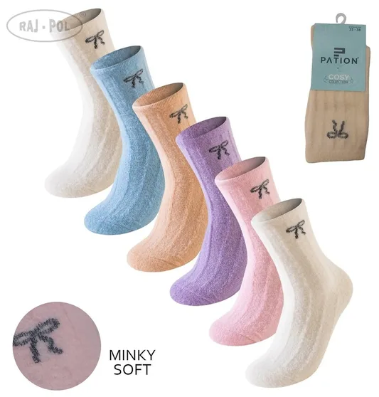 RAJ-POL SKARPETA DAMSKA MINKY SOFT W25-24 757206, 757213