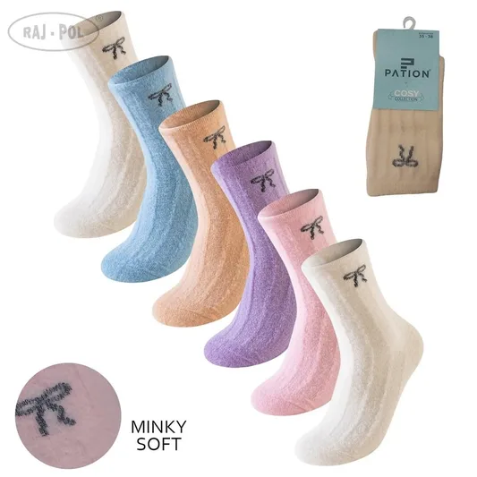 RAJ-POL SKARPETA DAMSKA MINKY SOFT W25-24 757206, 757213