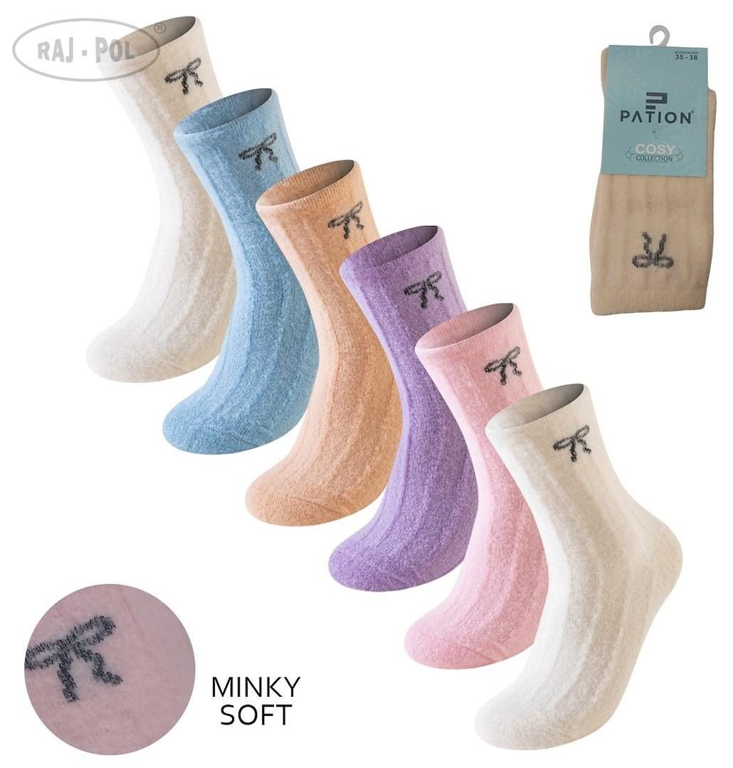 RAJ-POL SKARPETA DAMSKA MINKY SOFT W25-24 757206, 757213
