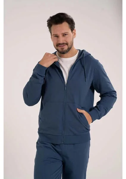 MORAJ BLUZA MĘSKA Z KAPTUREM OBM4400-001