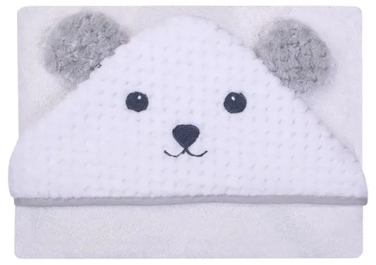 DUETBABY OKRYCIE KĄPIELOWE HAFT SOFT  MIŚ/KOT FROTTE 322