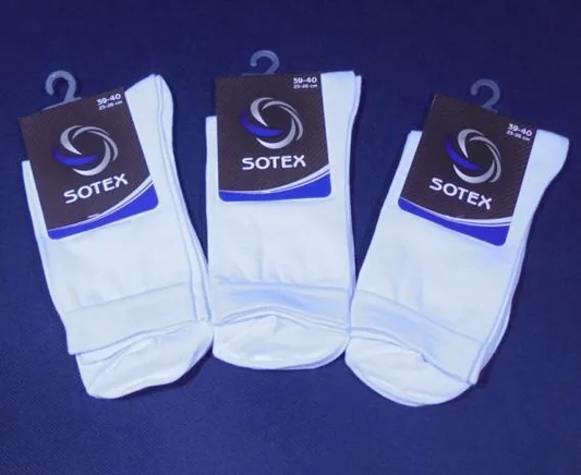 SOTEX SKARPETY JEANS GŁADKIE