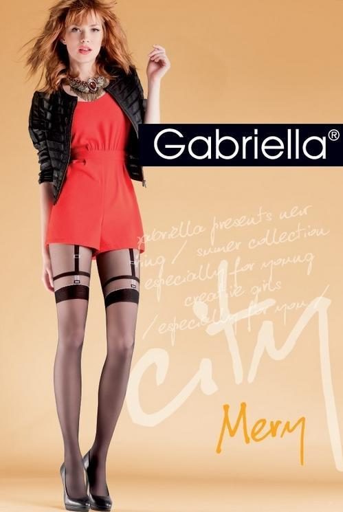 RAJSTOPY DAMSKIE GABRIELLA MERY 20 DEN, WZORZYSTE