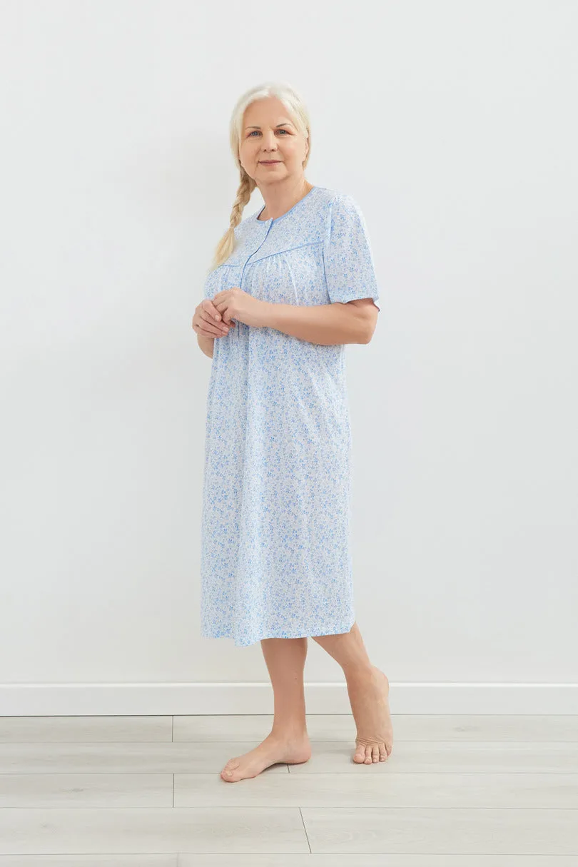KOSZULA NOCNA DAMSKA BOGNA I 203 BIG 3XL-4XL KR/RĘKAW