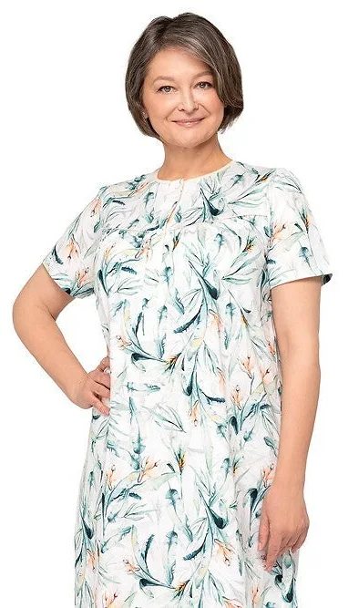 KOSZULA NOCNA DAMSKA BOGNA I 203 M-XXL KR/RĘKAW