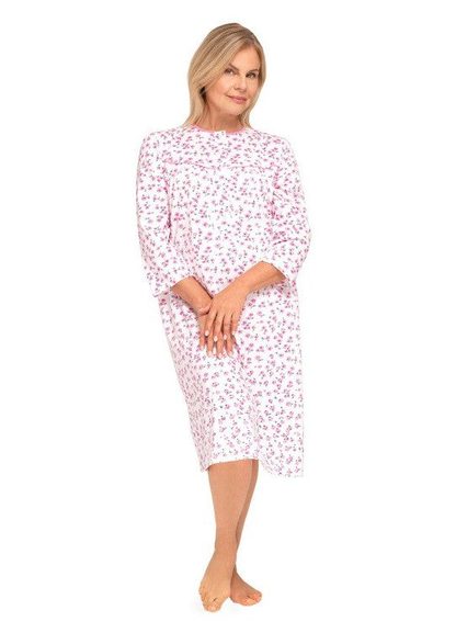 KOSZULA NOCNA DAMSKA BOGNA II 204 3XL-4XL DŁ/RĘKAW