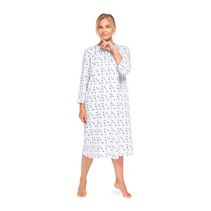 KOSZULA NOCNA DAMSKA BOGNA II 204 3XL-4XL DŁ/RĘKAW