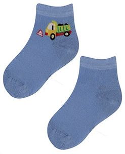 KIDDY - SKARPETKI CIENKIE KOLOR CHŁOPIĘCE 2-6 LAT - G24.N59