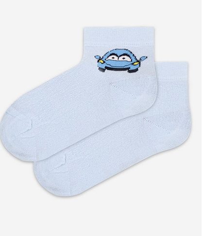 KIDDY - SKARPETKI CIENKIE KOLOR CHŁOPIĘCE 2-6 LAT - G24.N59 - 224.N59