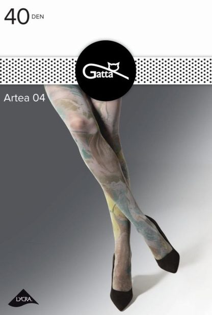 ARTEA - RAJSTOPY DAMSKIE WZORZYSTE 40 DEN 000.70V