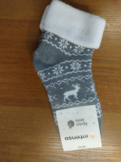 SKARPETKI BEZUCISKOWE DAMSKIE FROTTE WINTER ART. 0457 (Stary Symbol 1320)