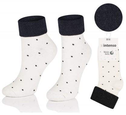 SKARPETKI BEZUCISKOWE DAMSKIE FROTTE WINTER ART. 0457 (Stary Symbol 1320)