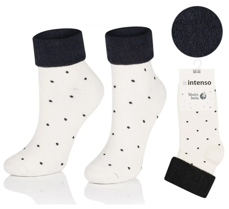 SKARPETKI BEZUCISKOWE DAMSKIE FROTTE WINTER ART. 0457 (Stary Symbol 1320)