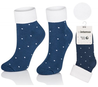 SKARPETKI BEZUCISKOWE DAMSKIE FROTTE WINTER ART. 0457 (Stary Symbol 1320)