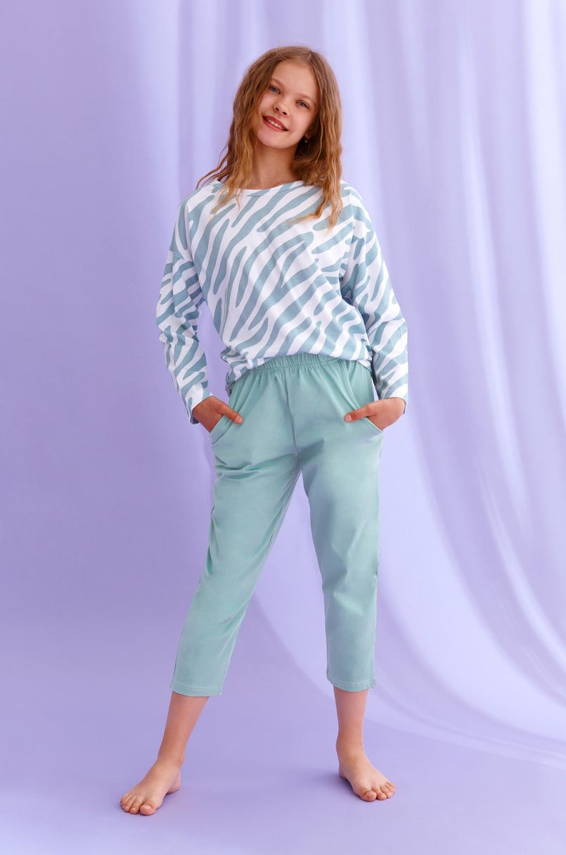 2619 PIŻAMA DZIEWCZĘCA DŁUGA CARLA AW2021