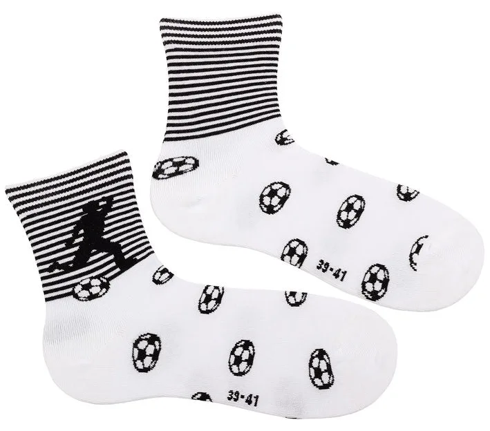 SKARPETKI WZOROWANE CHŁOPIĘCE 11-15 LAT - W44.P01, U44.P01