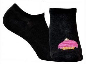 STOPKI WZOROWANE DAMSKIE - W81.01P, U81.01P