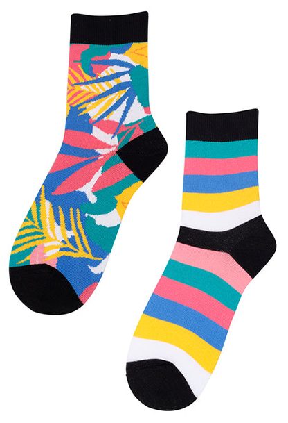 SKARPETKI WZOROWANE - FUNKY W94.N02 - SS23