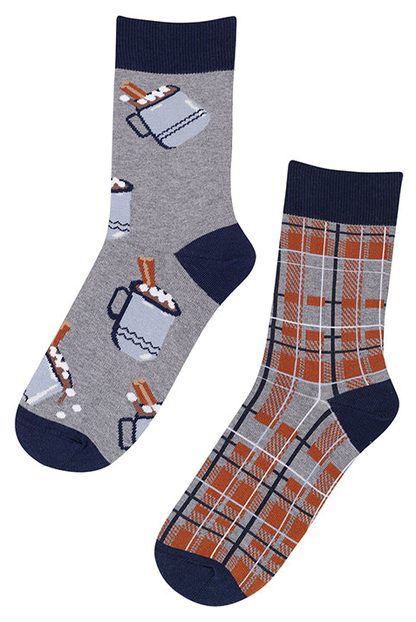 SKARPETKI WZOROWANE - FUNKY W94.N02 - SS23