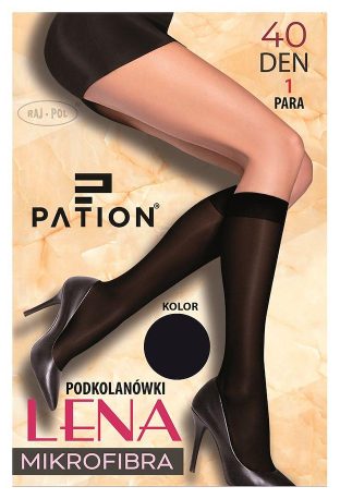 RAJ-POL PODKOLANÓWKI PATION MIKROFIBRA 40 DEN NERO 742387