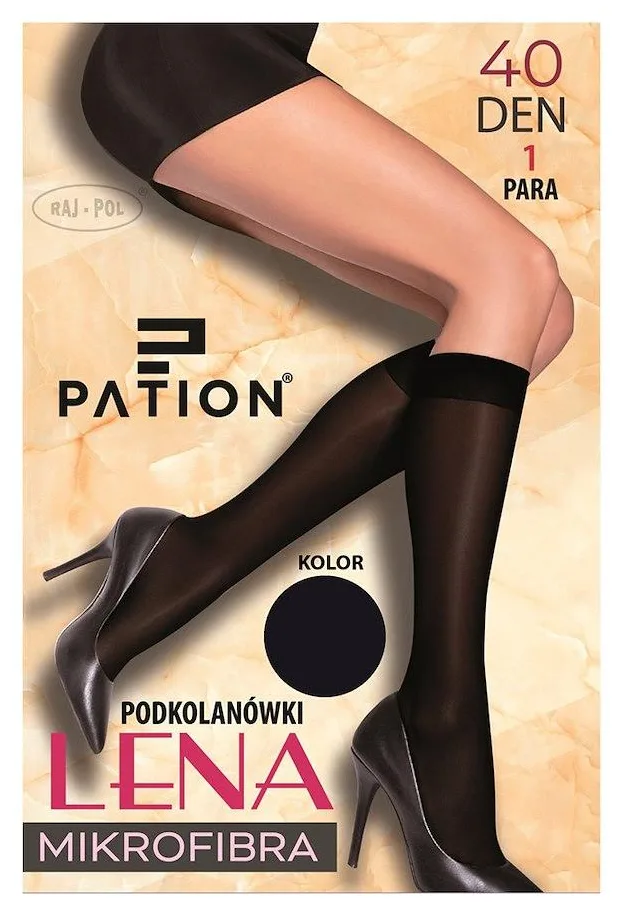 RAJ-POL PODKOLANÓWKI PATION MIKROFIBRA 40 DEN NERO 742387