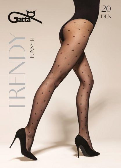 GATTA FUNNY 14 - RAJSTOPY DAMSKIE LYCRA MAT 20 DEN 000.429 - TRENDY AW26/27