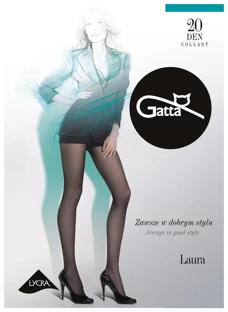 GATTA RAJSTOPY DAMSKIE LAURA 20 DEN