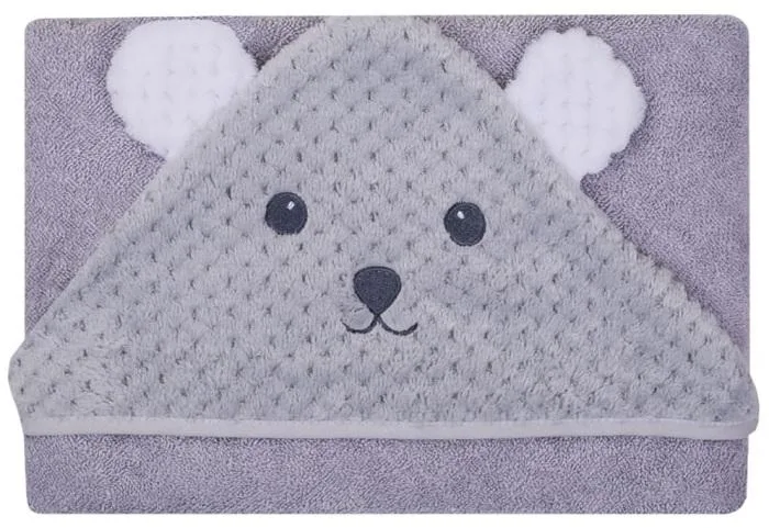 DUETBABY OKRYCIE KĄPIELOWE HAFT SOFT MIŚ/KOT FROTTE 322