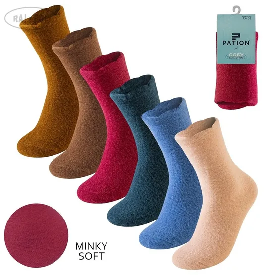 RAJ-POL SKARPETA DAMSKA MINKY SOFT W25-23 757183, 757190