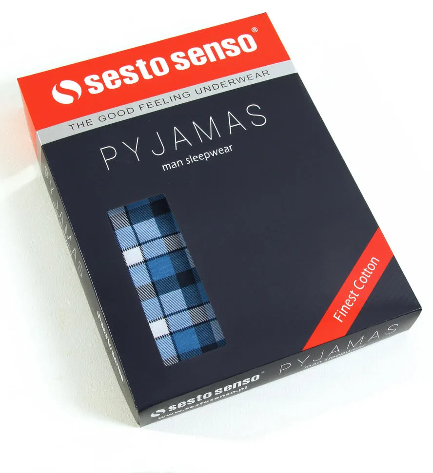 SESTO-SENSO PIŻAMA MĘSKA 2182/10 KRÓTKI RĘKAW