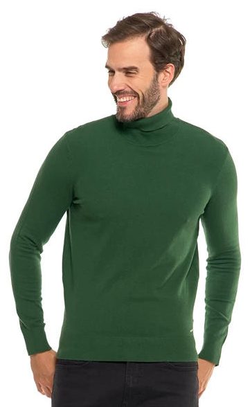 MORAJ MĘSKI SWETER KLASYCZNY Z GOLFEM BAWEŁNIANY OMS4000-002