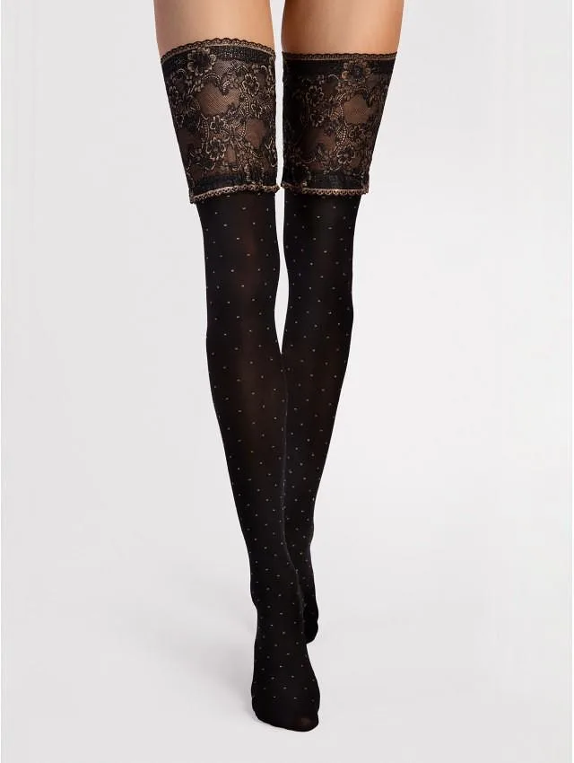 O4116 - POŃCZOCHY NOTTE 40 EN - Linia SENSUAL - FIORE AW23/34