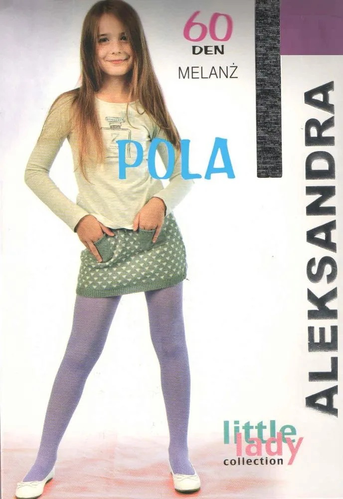 ALEKSANDRA RAJSTOPY DZIECIĘCE POLA 60 DEN, MELANŻ