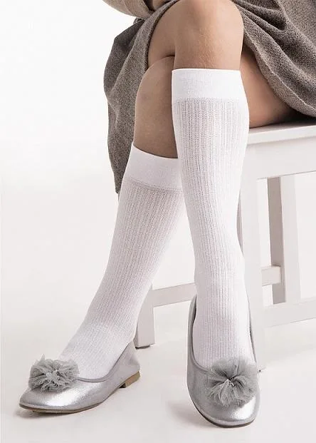 KNITTEX DR0003 - PODKOLANÓWKI DZIECIĘCE WZORZYSTE MOLLY, 100 DEN