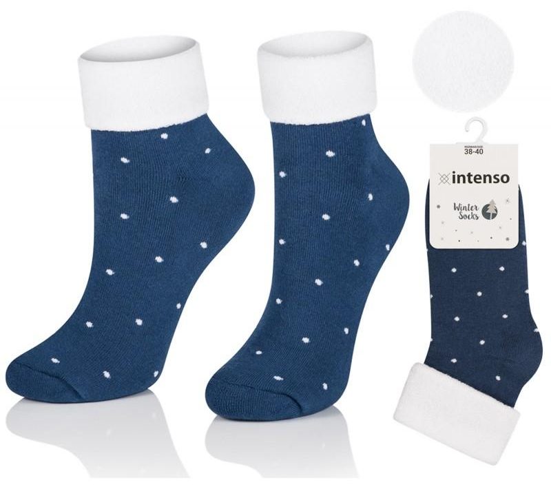 INTENSO SKARPETKI BEZUCISKOWE DAMSKIE FROTTE WINTER ART. 0457 (Stary Symbol 1320)