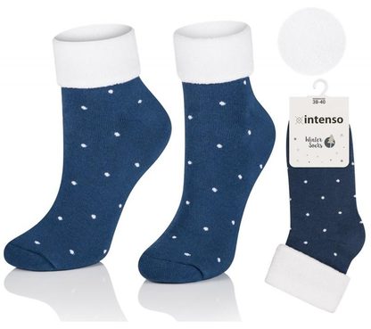 INTENSO SKARPETKI BEZUCISKOWE DAMSKIE FROTTE WINTER ART. 0457 (Stary Symbol 1320)