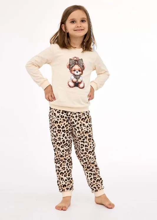 CORNETTE PIŻAMA GIRL KIDS 594/191 PANTHER DR
